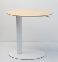 Table basse moderne à levage pneumatique, table d'appoint pour salon, balcon ou chevet, petite table de canapé tendance et créative