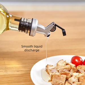 Popolare cucina strumenti di spezie in vetro olio d'oliva Dispenser condimento pentola aceto con pepe Shaker imballato in scatola - Product Image 4