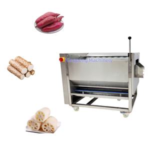 Peeling zenzero/manioca/yucca/yam/jicama/yacon/barbabietola e lavatrice radice di patate vegetali carota ravanello macchina per sbucciare - Product Image 5