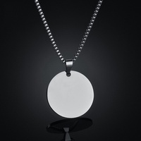 Collier personnalisé en acier inoxydable, barre vierge, chaîne à maillons réglable, placage PVD 18K, ne se décolore pas, bijoux pour homme et femme