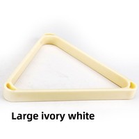 Support triangulaire professionnel pour billard à 8 boules, avec mécanisme à ressort à dégagement rapide et ajustement zéro interstice, accessoire de billard