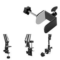 Boneruy Aluminium Mobile Accessoires Flexible Paresseux Bras Support de Téléphone Tablette PC Support Réglable Bureau Lit Support de Téléphone Portable
