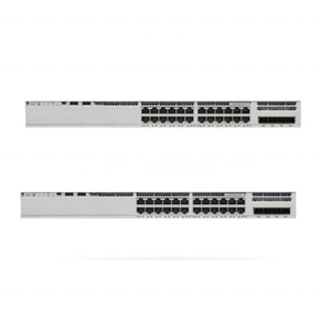 Original 9300L 24-Port C9300L-24T-4G-A Fixed Uplinks Data 4X1G Uplinks Network Advantage