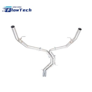 ท่อไอเสียสแตนเลสแบบกลางสำหรับอัพเกรด Audi B9 B9.5 S4 S5 3.0T - Product Image 6