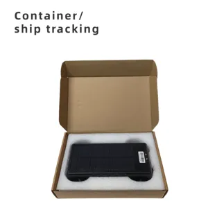 20000mah battery container GPS tracker 4g solar charging GPS tracker Beidou base station positioning used for ship GPS tracking