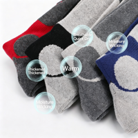 Chaussettes de ski d'hiver épaisses et isolées à fond éponge, longues, pour hommes, absorbant la transpiration, chaudes, pour sports de plein air, vente en gros usine