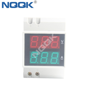 Carril DIN 220 V 380 V 100A doble pantalla <span class=keywords><strong>digital</strong></span> <span class=keywords><strong>AC</strong></span> voltímetro amperímetro - Product Image 2
