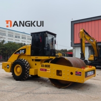 Alta calidad CAT CS683E 18,8 toneladas 90% nuevo Original EE. UU. Con EPA,CE agrícola usado CAT CS76 rodillo de carretera