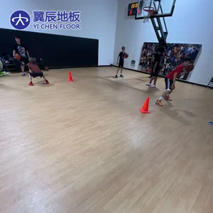 Piso maple leve para treinamento centro ginásio basquete salão