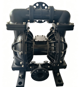 Big Flow Factory Customized Food Grade Stainless Steel Pneumatic Double Diaphragm Pump OSY-80 Light Weight OSY-80 - Product Image 2