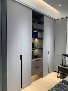 Garde-robe moderne en bois solide pour l'utilisation à la maison de villa d'appartement de salon d'hôtel de chambre à coucher - Product Image 4