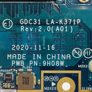 Placa base original nueva para Dell Latitude 7320 7420 7520, 0XFGK2, GDC31, 0XFGK2, 1, 1, 2, 1, 2, 1 - Product Image 4