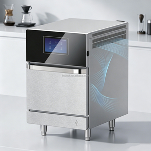 Four à convection professionnel en acier inoxydable haute vitesse avec puissance de 1,5 à 3 kW, design monotube autonome - Product Image 1