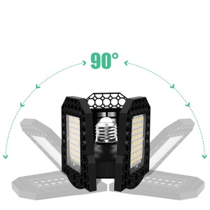 120W 16000LM <b>LED</b> Garage <b>Lighting</b> Transformable 6-Panel Shop Ceiling for E26 Outlets Screw Aluminium Offices <b>Workshops</b> WD-BXZDDD - Product Image 2