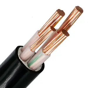 YJV 0.6/1kv CU/XLPE/PVC 6mm*3core 6mm*4core 6mm*5core underground unarmoured power cable