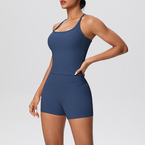 New Arrival <b>Women</b> Racerback Sports Tank <b>Top</b> Fitted Quick Dry Gym Running Workout Athletic Fitness Activewear Sleeveless <b>Top</b> - Product Image 4