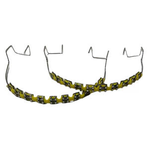 Nuovi Prodotti: Mini Apparecchi Ortodontici Regolabili in Acciaio Inossidabile, <span class=keywords><strong>Brackets</strong></span> Dentali alla Moda per Decorazione - Product Image 5