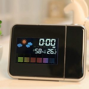 Đồng Hồ Báo Thức Chiếu <span class=keywords><strong>LCD</strong></span> Trần Kỹ Thuật Số - Product Image 2
