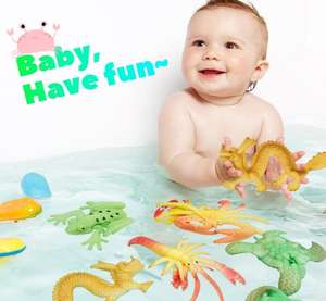 Ensemble d'animaux marins extensibles, créatures aquatiques magiques, animaux aquatiques géants qui grandissent dans l'eau, fournitures de fête pour le plaisir - Product Image 6