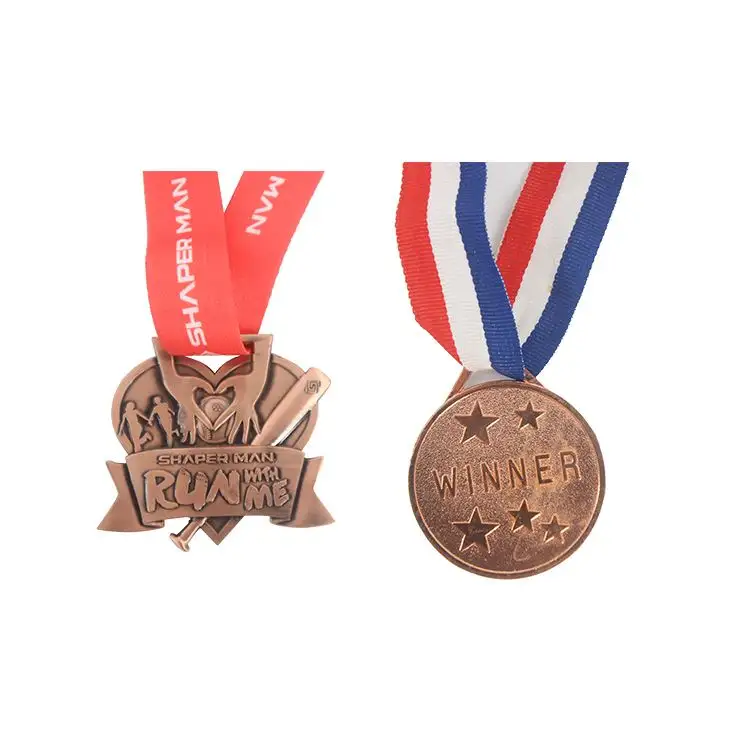High Quality Advertising Run Sports Finisher Medal Custom Football Medal Award