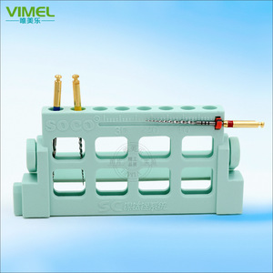 SC Root Canal <b>File</b> Holder 8 Hole Dental Reamer <b>Storage</b> Tray With Measurement Scale For Endodontic Instruments - Product Image 1