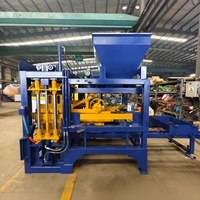 Machine à fabriquer des briques hydrauliques QT4-15B pour la production professionnelle de blocs de béton