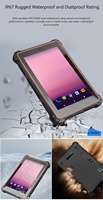 Tablet Android Resistente OEM/ODM P81 A3, Tablet Industrial de 8.0 Pulgadas, MTK8781, Android 13, 2.2GHz, IP67, 4G, GPS, WIFI, BT5.3, NFC