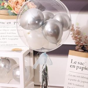 Globos de Burbuja Transparentes Luminosos de 18 Pulgadas, Decoraciones para Fiestas de Cumpleaños, Bodas y Navidad, Globos de Helio - Product Image 4