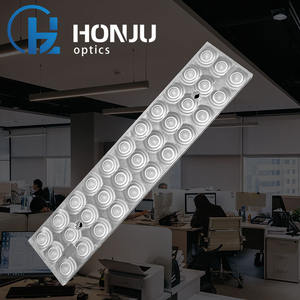 상업 산업 실내 조명 Cob Pmma 렌즈 광학 아크릴 OEM 신발 상자 선형 프로젝터 Led 거리 홍수 빛 렌즈 - Product Image 2