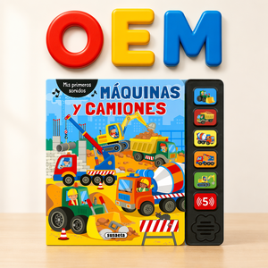 Libro Educativo para Niños OEM Personalizado Rumble Vroom Zoom: Escuchamos las Cosas <span class=keywords><strong>que</strong></span> Hablan - Product Image 1