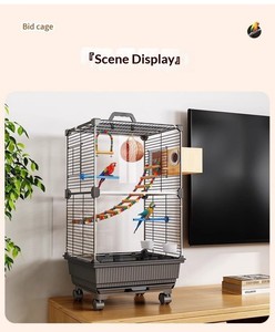 Fabrieksgroothandel Vogelkooi Grote Luxe Villa Papegaaienkooi Vogel Huisdier Kweekkooi - Product Image 6