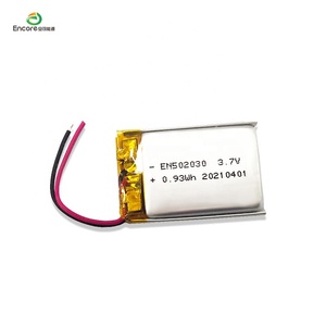 502030 3.7v 250mah 0.925wh بطاريات ليثيوم ليثيوم بوليمر 240mah <span class=keywords><strong>052030</strong></span> ليثيوم بوليمر خلية البطارية - Product Image 2