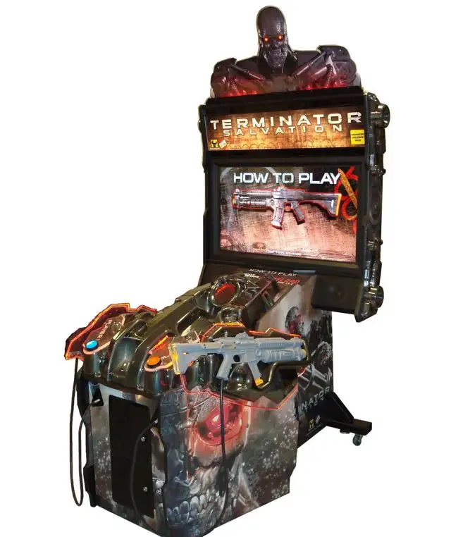 Terminator a gettoni Salvation4 Video Arcade Game Shooting elettronico Arcade macchine da combattimento distributore per la vendita