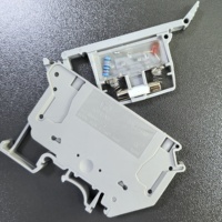 Blok Terminal Sekring Modular QUKJ-4RD UK 5-HESI 4mm2, Blok Terminal Sekring Sekrup Rel DIN, Konduktor Tembaga dengan sertifikasi CE ROHS