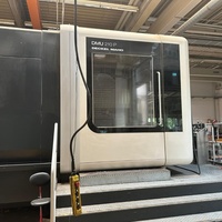 Centre d'usinage à 5 axes polyvalent German Dmg Mori DMU210P pour le traitement de composants structurels de très grande précision.