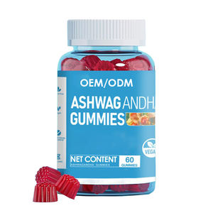 Permen Kunyah Ashwagandha untuk Mengurangi Stres dan Mendukung Tidur - Ekstrak KSM-66 Pengontrol Kortisol Mendukung Kesehatan - Product Image 1