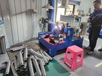 Máquina de Soldadura TIG Automática para Soldar Diversos Materiales, con Posicionamiento Preciso por Rotación de Bridas de Tuberías de Acero y Tubos de Cobre