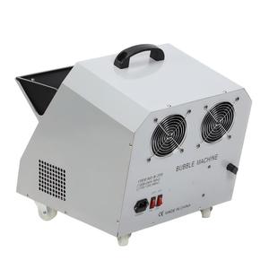 200W elektrische Blasen maschine mit drahtloser Fernbedienung Doppel lüfter-Leistungs starke Party dekorationen - Product Image 4