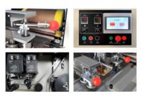 Machine d'emballage horizontale automatique pour l'emballage alimentaire de biscuits, de gâteaux, de barres chocolatées et de lingettes humides