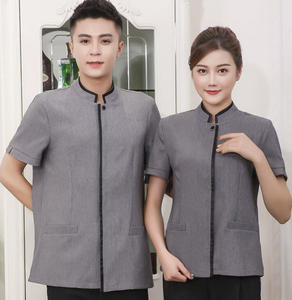 Uniforme de Trabajo Resistente a Manchas y Aceite para Personal de Limpieza de Cafeterías, Restaurantes y Casas de Huéspedes, Modelo A02, para Hombre y <span class=keywords><strong>Mujer</strong></span> - Product Image 5