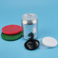 Couvercle de canette en silicone pour animaux de compagnie, couvercle de canette de soda