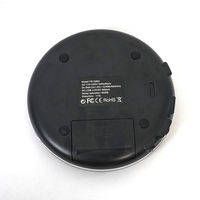 Lecteur CD portable de bonne qualité pour la maison, en forme ronde, avec Bluetooth, idéal pour les fêtes