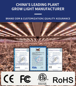 Lámpara <span class=keywords><strong>de</strong></span> <span class=keywords><strong>Cultivo</strong></span> <span class=keywords><strong>LED</strong></span> <span class=keywords><strong>de</strong></span> Espectro Completo <span class=keywords><strong>de</strong></span> 1000W, Regulable, para <span class=keywords><strong>Cultivo</strong></span> Vertical Comercial, con Samsung SMD281B - Product Image 2