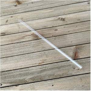 Boardwalk 7.75 Pulgadas Pajitas Desechables Jumbo de Polipropileno Transparente, 2500 Unidades por Caja - Product Image 1