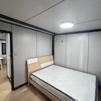 Cabane préfabriquée extensible sur mesure 20 pieds, design pliable, 2-3 chambres, cuisine et salle de bain complètes, certifiée CE, prix usine, unité d'habitation complémentaire