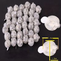 50Pcs Mini LED Lumière Boule Ronde Flash Boule LED Ballon Lumière Alimenté Par Batterie Lampes Lumineuses pour Lanterne Décoration De Fête De Mariage
