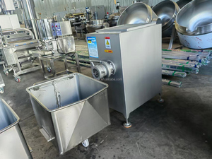 Hachoir à <span class=keywords><strong>viande</strong></span> commercial entièrement automatique en acier inoxydable pour squelette de poulet haché de porc de boeuf congelé - Product Image 2