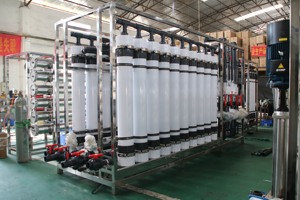 Công nghiệp sông Hệ thống lọc nước 80t siêu lọc + 50T đơn giai đoạn thẩm thấu ngược khai hoang thiết bị nước - Product Image 3