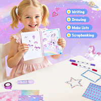 Kit de journalisation artistique et d'écriture créative Joycat, ensemble de scrapbooking éducatif DIY, ensemble de loisirs créatifs, papeterie haut de gamme