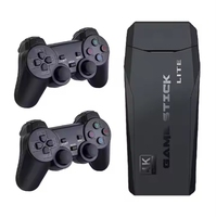 Kontroler Nirkabel Game Controller M8 Konsol Video Game 64G TV Rumah Dilengkapi 20000 Game Stick Nirkabel Ganda 2.4G